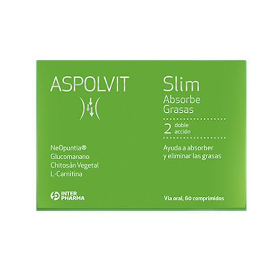 Imagen de ASPOLVIT SLIM ABSORBE GRASAS 60 CAPSULAS